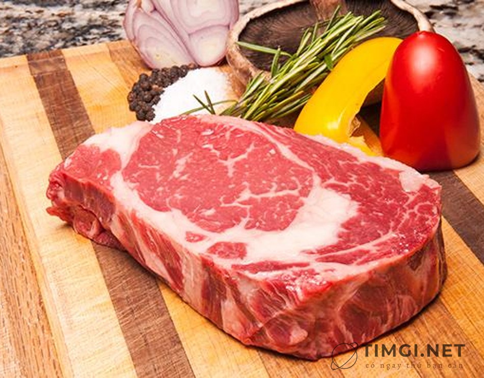 Thăn vai thịt bò Úc có xương 500gr